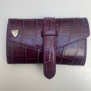 Holt Renfrew Leather Jewelry Travel Case